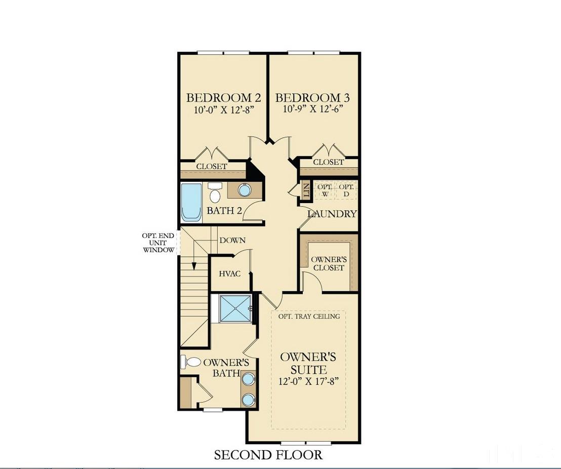 6144 Beale Loop, Unit 95 Raleigh, NC 27616 - Photo 10 of 13 2nd floor