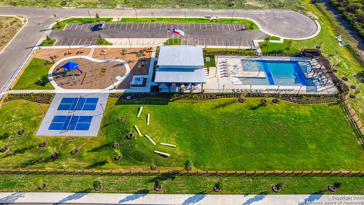 5320 Blacktail Road Converse, TX 78109 - Photo 33 of 50 an aerial view of a house with pool outdoor seating and yard