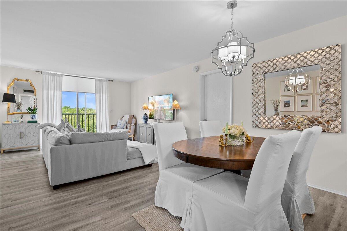 5301 Northwest 2nd Avenue, Unit PHH Boca Raton, FL 33487 - Photo 6 of 31 Dining and Living Room