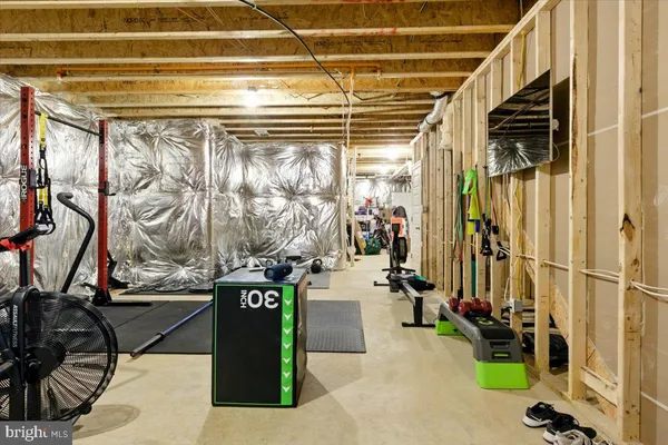 a view of gym equipment