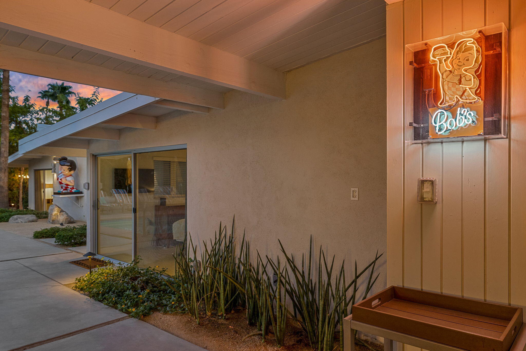 788 North Dry Falls Road Palm Springs, CA 92262 - Photo 62 of 97 a view of a house with a potted plant and a window