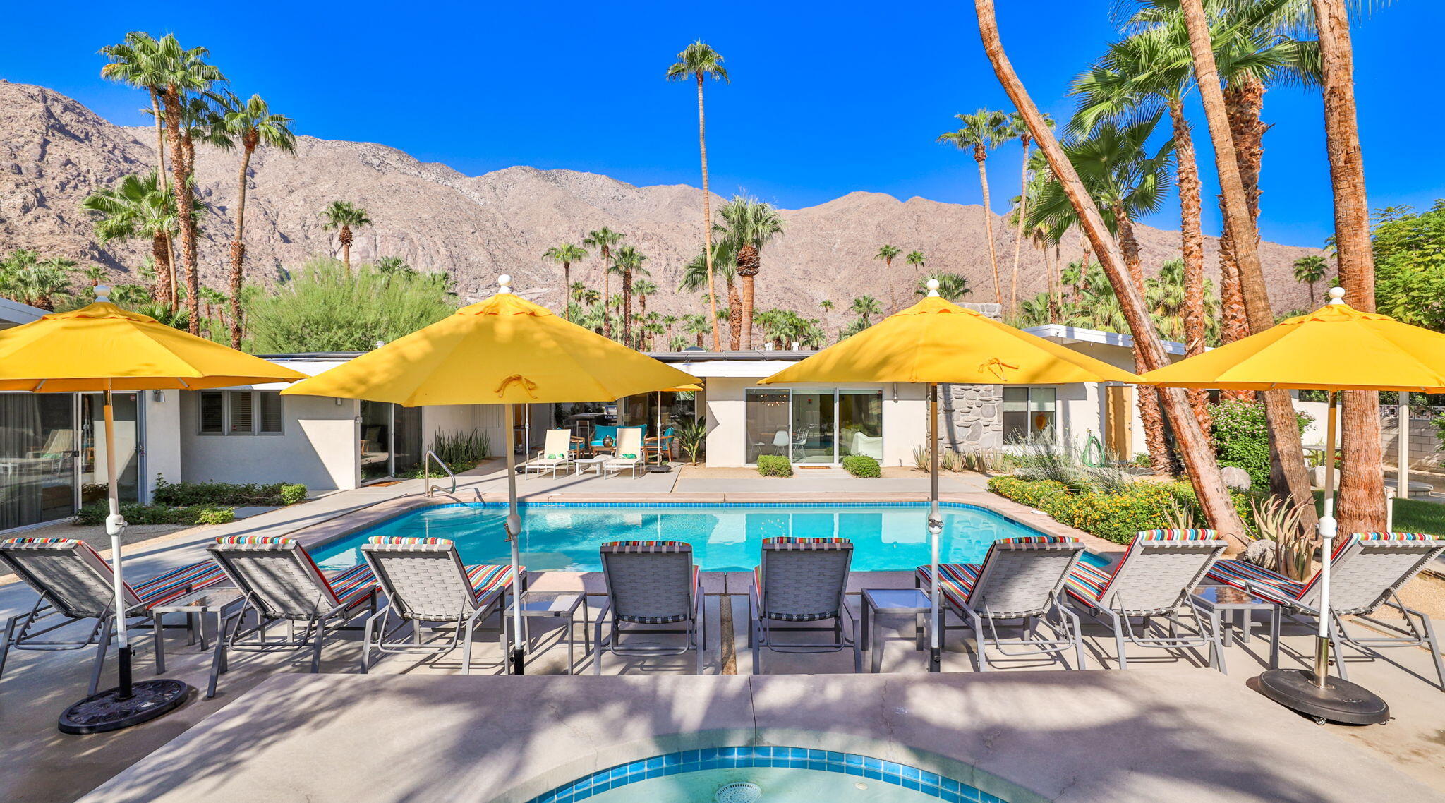 788 North Dry Falls Road Palm Springs, CA 92262 - Photo 69 of 97 an outdoor space with patio and outdoor seating