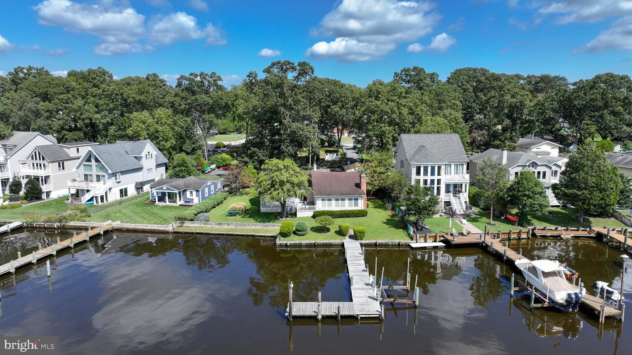 352 Riverside Drive Pasadena, MD 21122 - Photo 34 of 48 an aerial view of a house with swimming pool outdoor seating