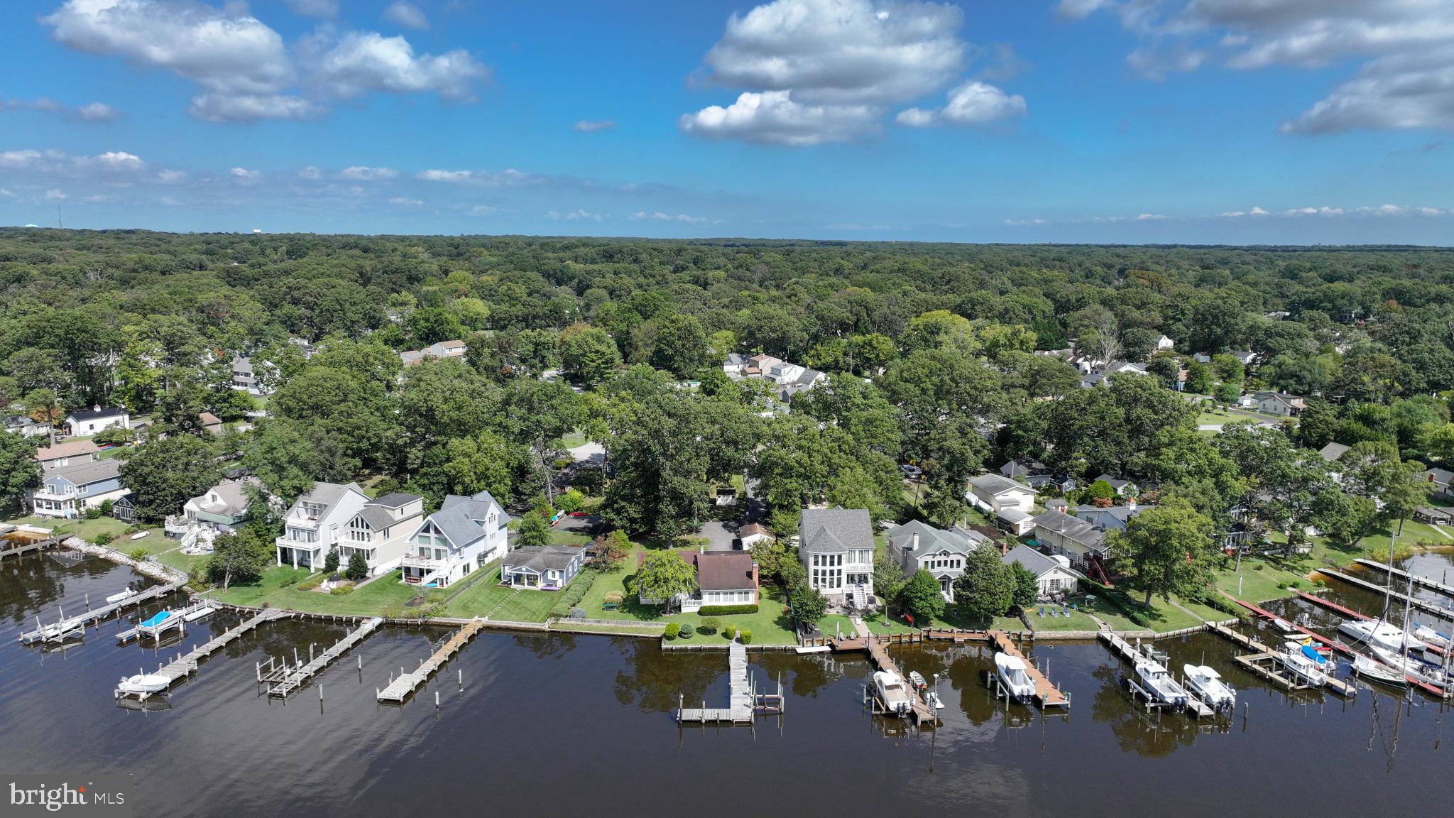 352 Riverside Drive Pasadena, MD 21122 - Photo 35 of 48 an aerial view of a houses with a yard