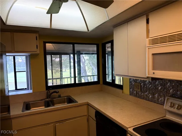 a view of empty room