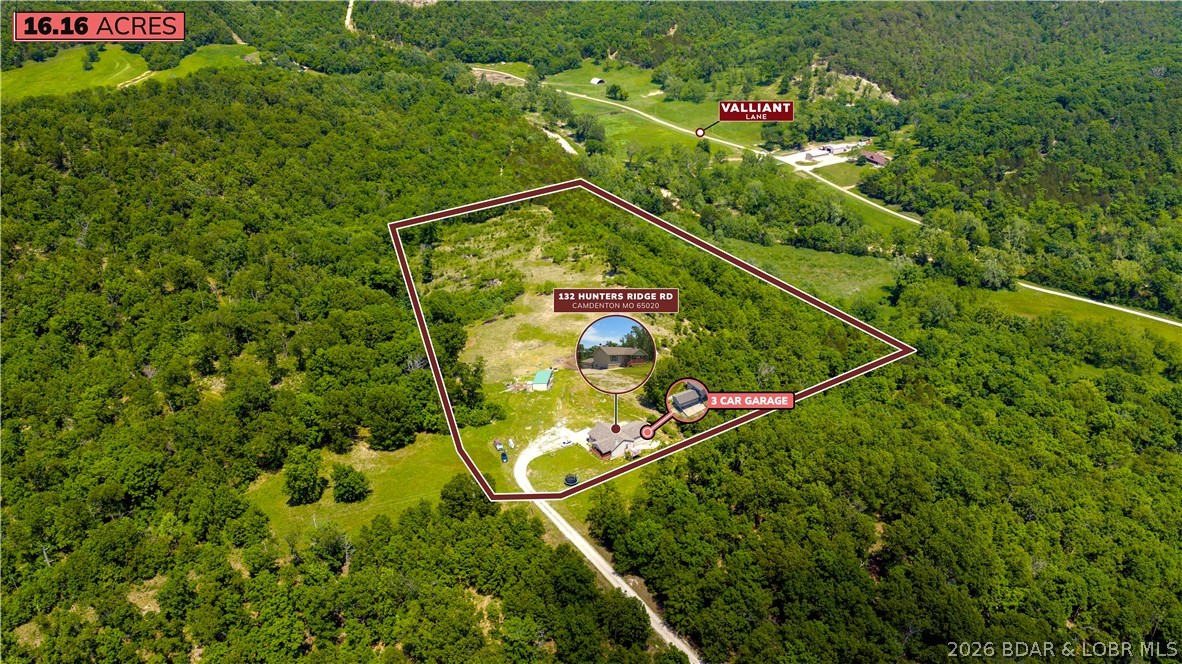 132 Hunters Ridge Road Camdenton, MO 65020 - Photo 39 of 44 Lot Lines Approximate
