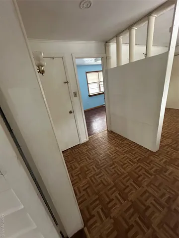 a view of an entryway