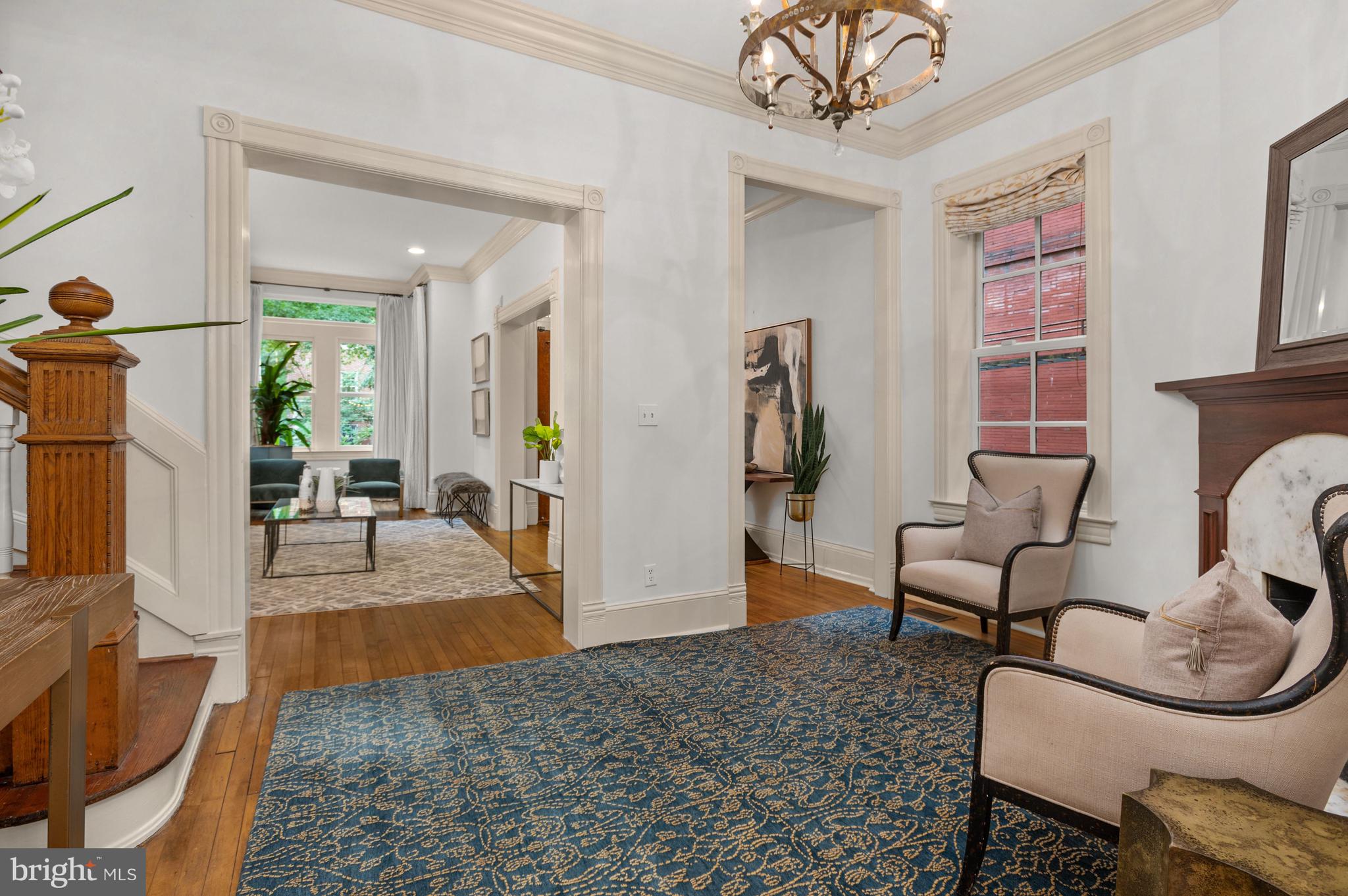 2009 Kalorama Road Northwest Washington, DC 20009 - Photo 5 of 27 Stair Hall