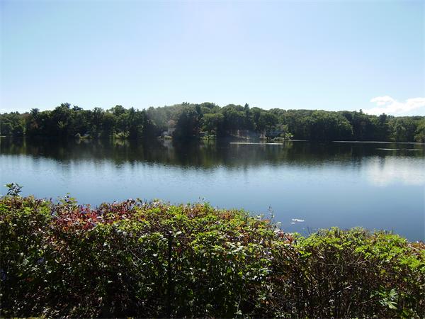 10 Pickerel Road Wellesley, MA 01760 - Photo 1 of 22 an aerial view of a house with a yard and lake view
