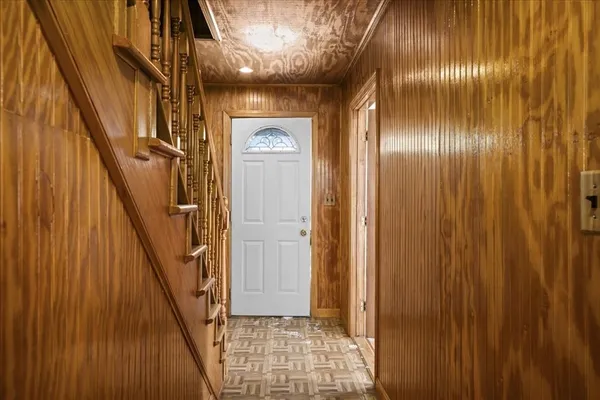 a view of an entryway