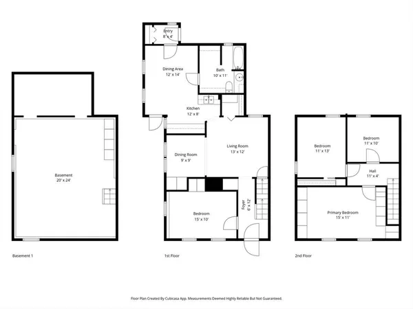 a picture of a floor plan