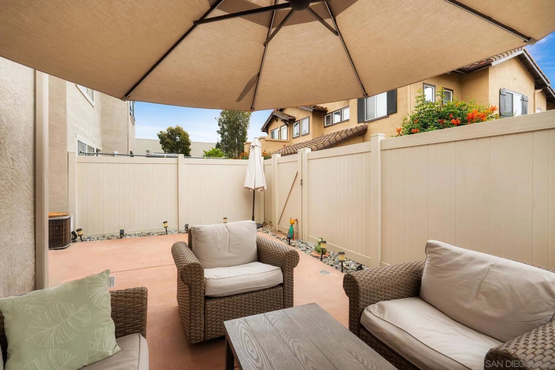 405 Whispering Willow Drive, Unit C Santee, CA 92071 - Photo 33 of 39 a outdoor living space with furniture