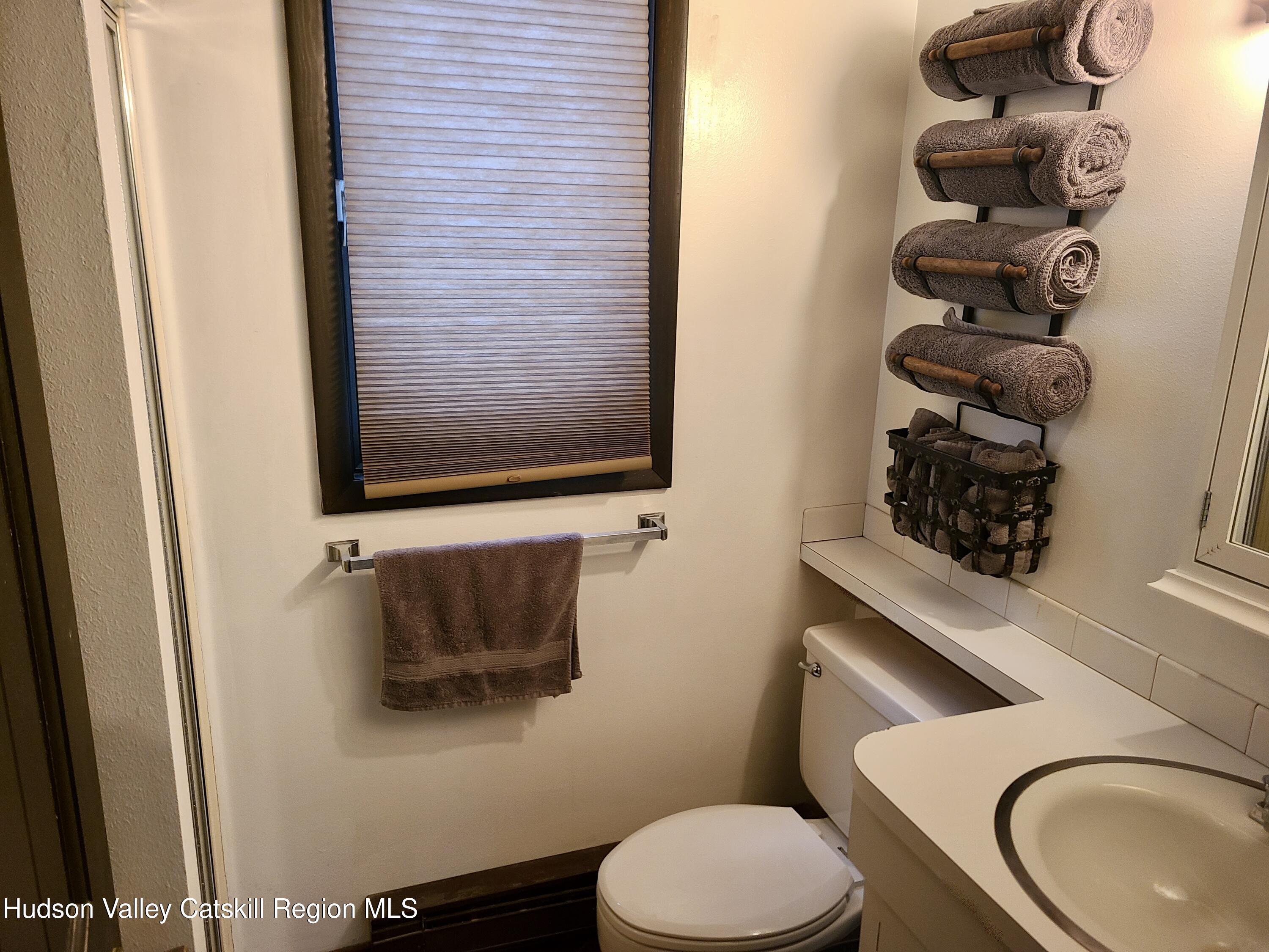11 Rose Mountain Road Pine Hill, NY 12465 - Photo 16 of 26 a bathroom with a toilet and a sink