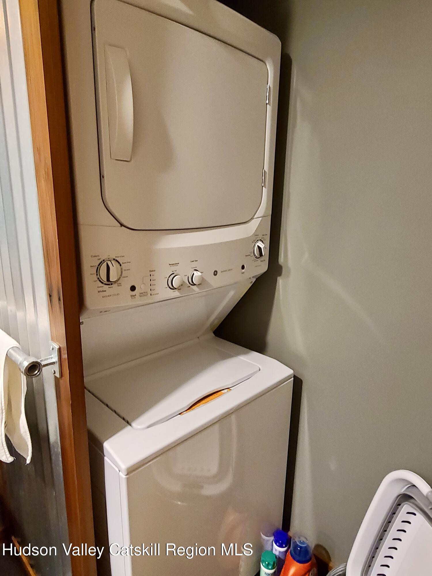 11 Rose Mountain Road Pine Hill, NY 12465 - Photo 23 of 26 a utility room with dryer and washer