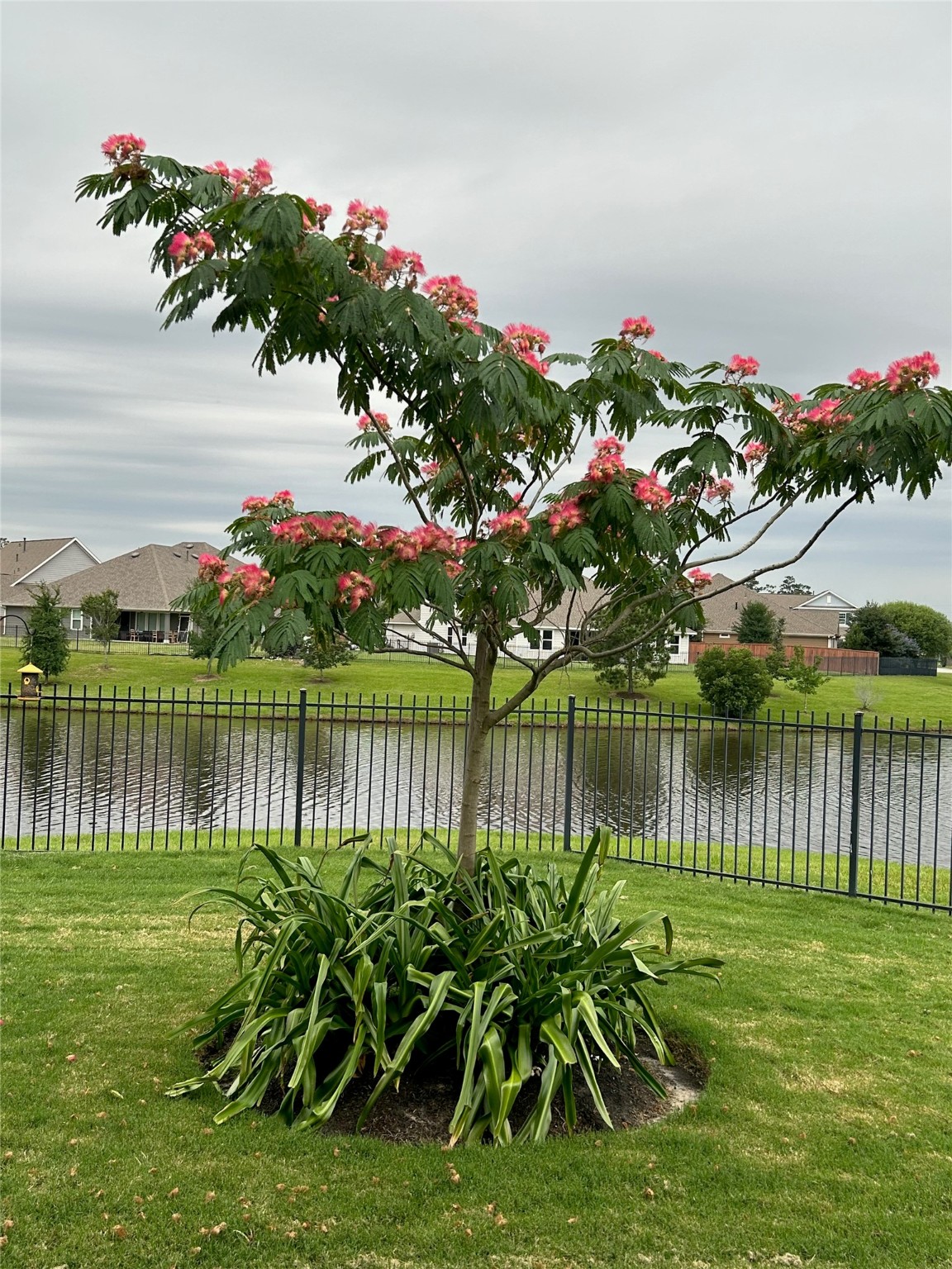 2149 Rope Maker Road Conroe, TX 77384 - Photo 31 of 45 a front view of a house with a lake view