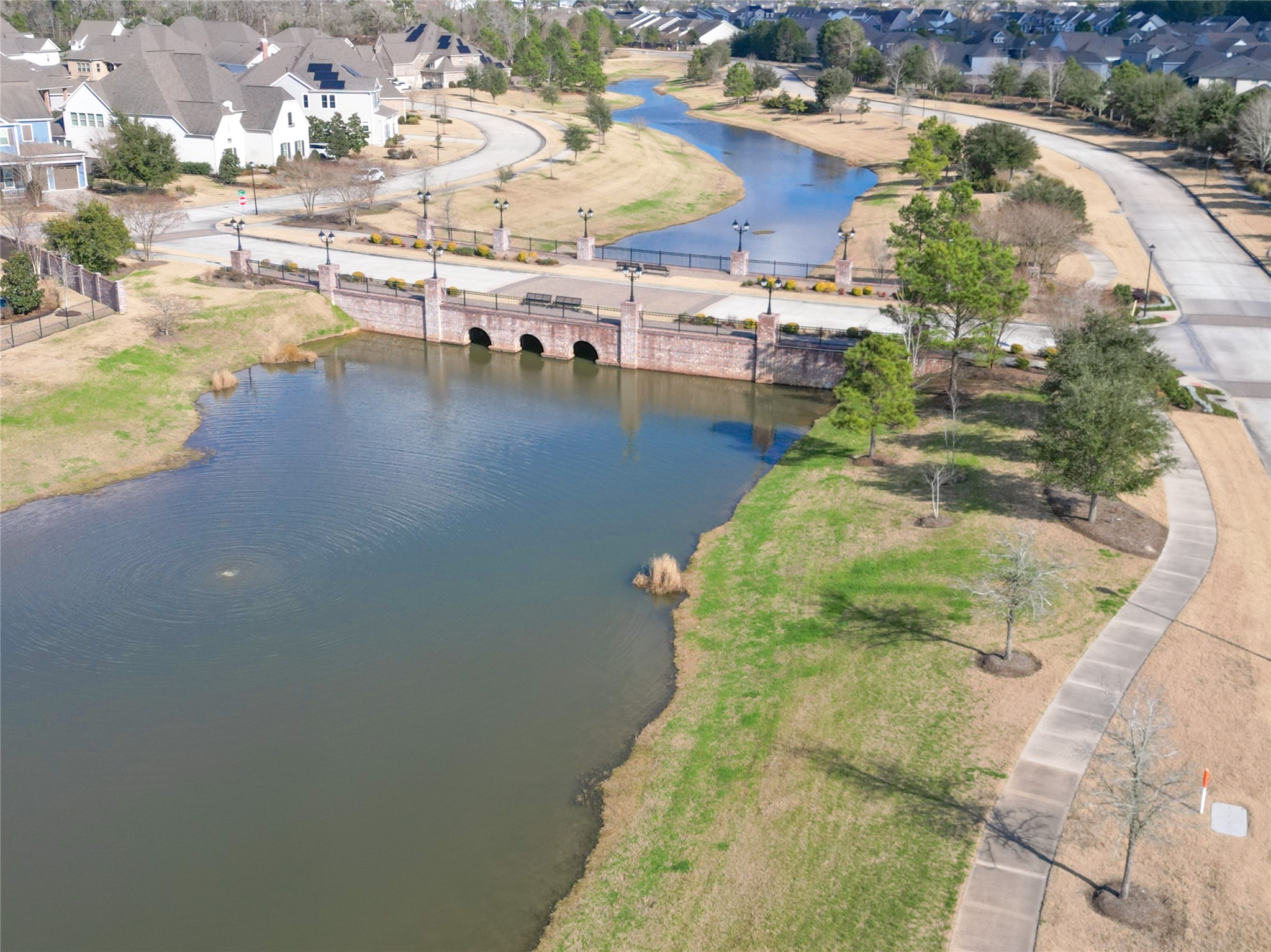 2149 Rope Maker Road Conroe, TX 77384 - Photo 39 of 45 a view of a lake