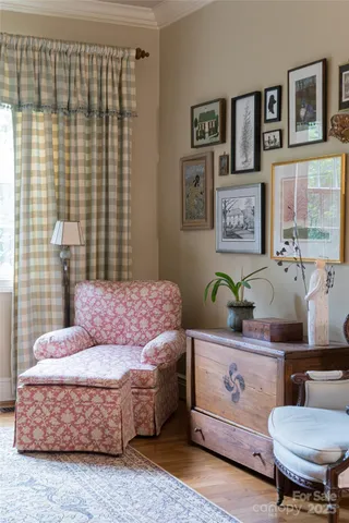 a bed room with a bed and a window