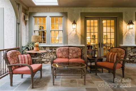 a view of table and chair