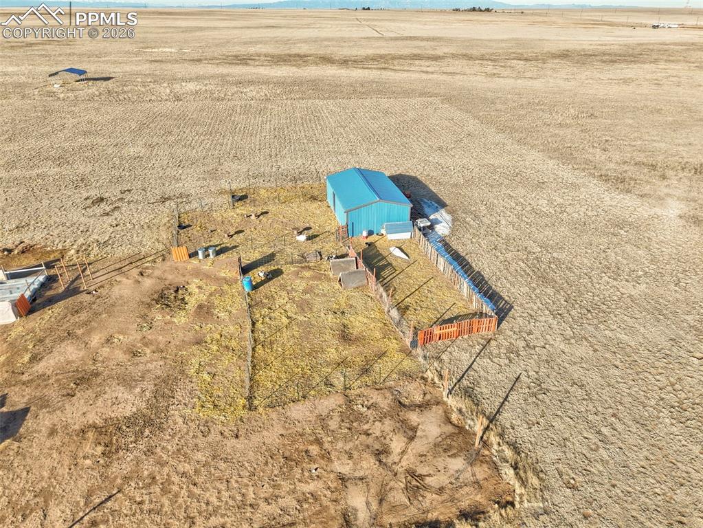 9800 Boone Road Yoder, CO 80864 - Photo 7 of 31 Birds Eye View of the critters area!