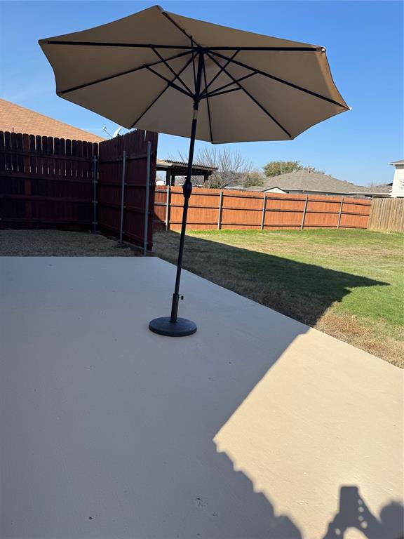 1416 Laurel Hall Lane Little Elm, TX 75068 - Photo 17 of 24 OVERSIZED OPEN PATIO