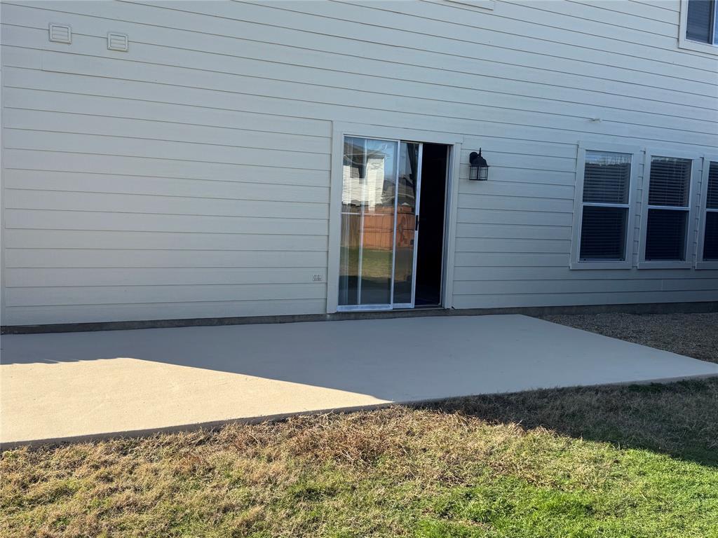 1416 Laurel Hall Lane Little Elm, TX 75068 - Photo 19 of 24 PATIO WITH EPOXY SURFACE
