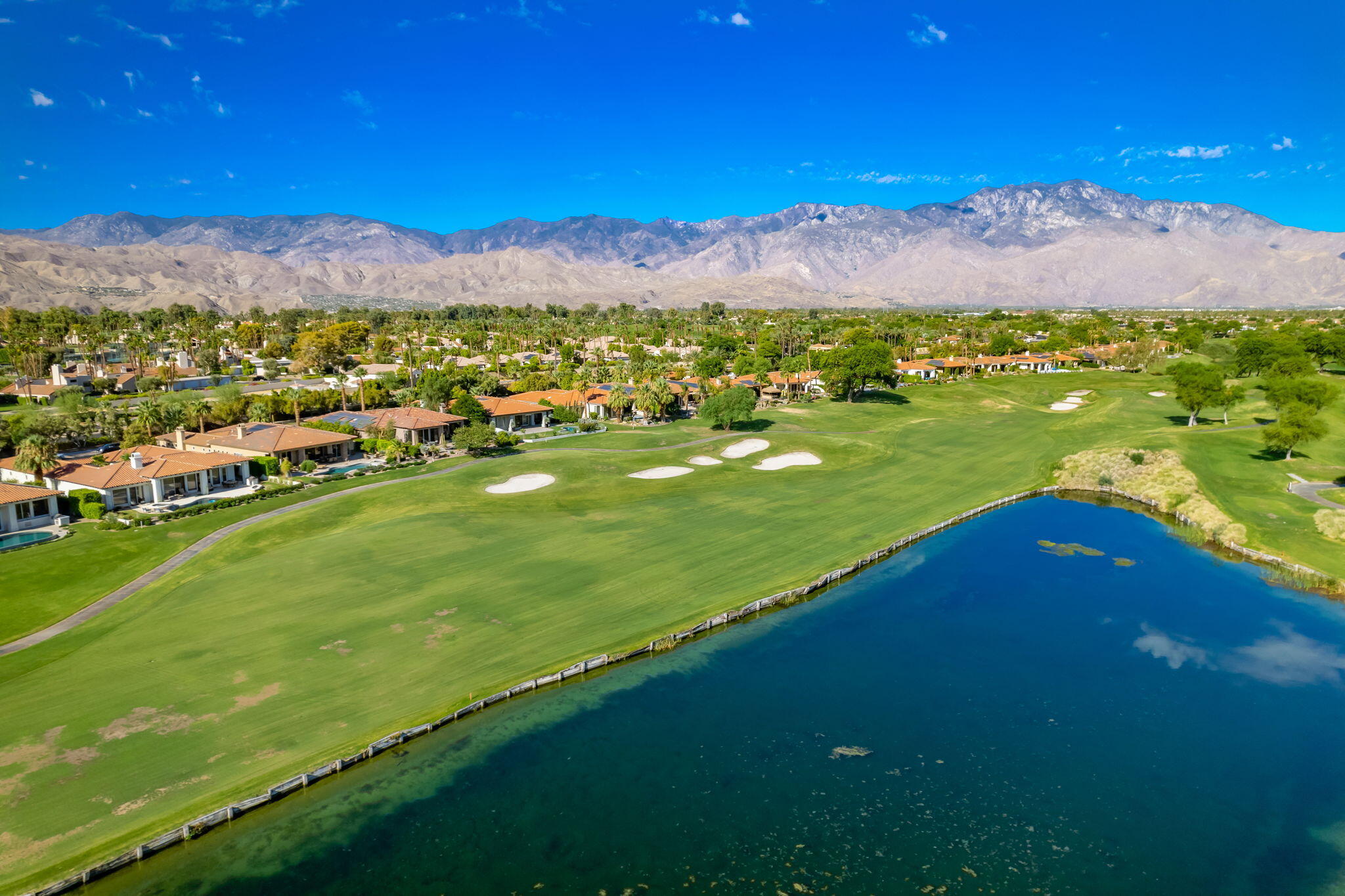 142 Loch Lomond Road Rancho Mirage, CA 92270 - Photo 4 of 62 a view of an sunset with a mountain