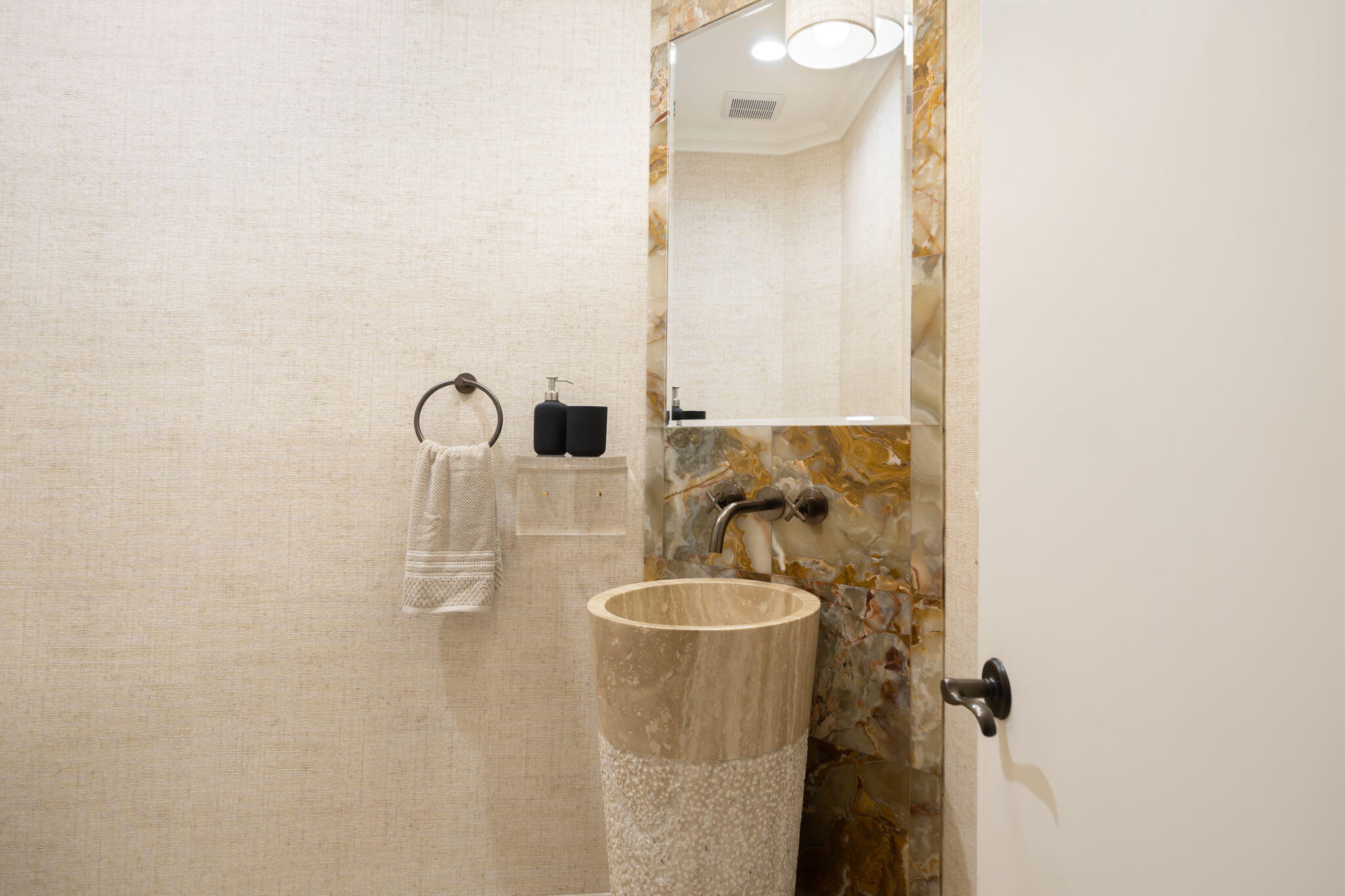 142 Loch Lomond Road Rancho Mirage, CA 92270 - Photo 48 of 62 a bathroom with a sink