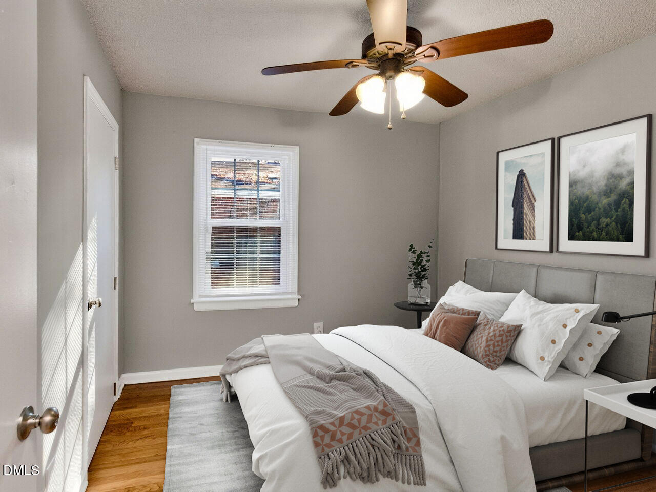 2811 Club Plaza Road Raleigh, NC 27603 - Photo 18 of 38 a bedroom with a large bed and a window