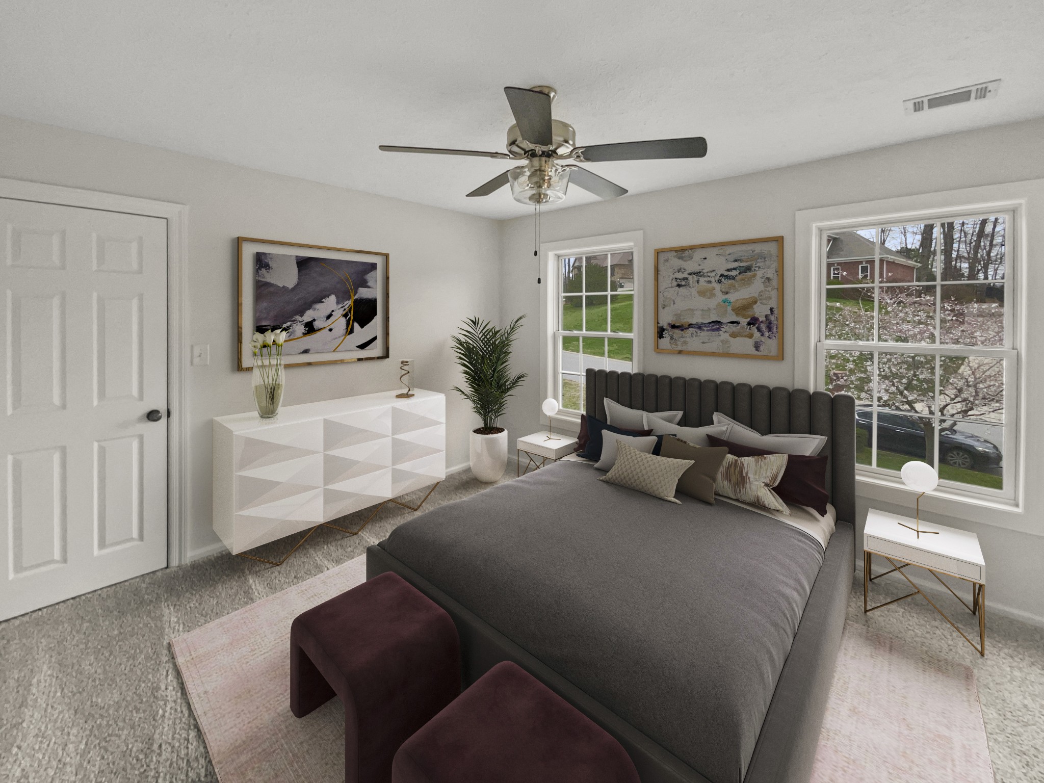 2058 Mossy Oak Circle Clarksville, TN 37043 - Photo 4 of 38 a bedroom with furniture and a window