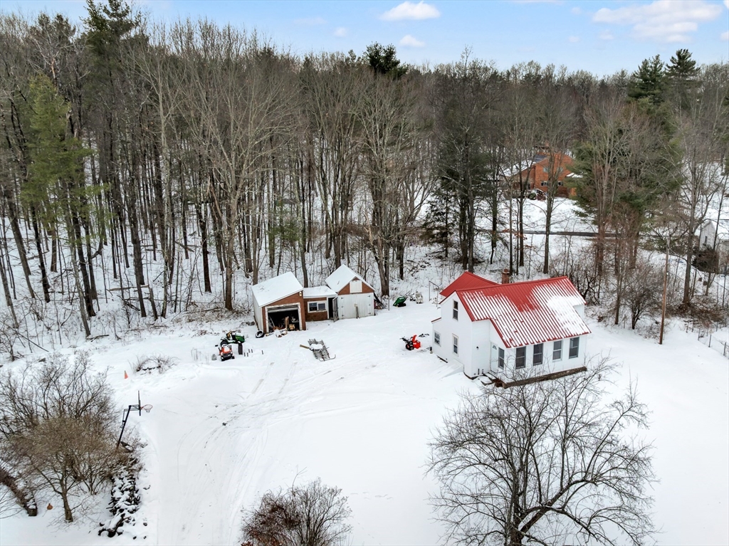 92 Squannacook Road Shirley, MA 01464 - Photo 3 of 22 a view of a terrace with trees