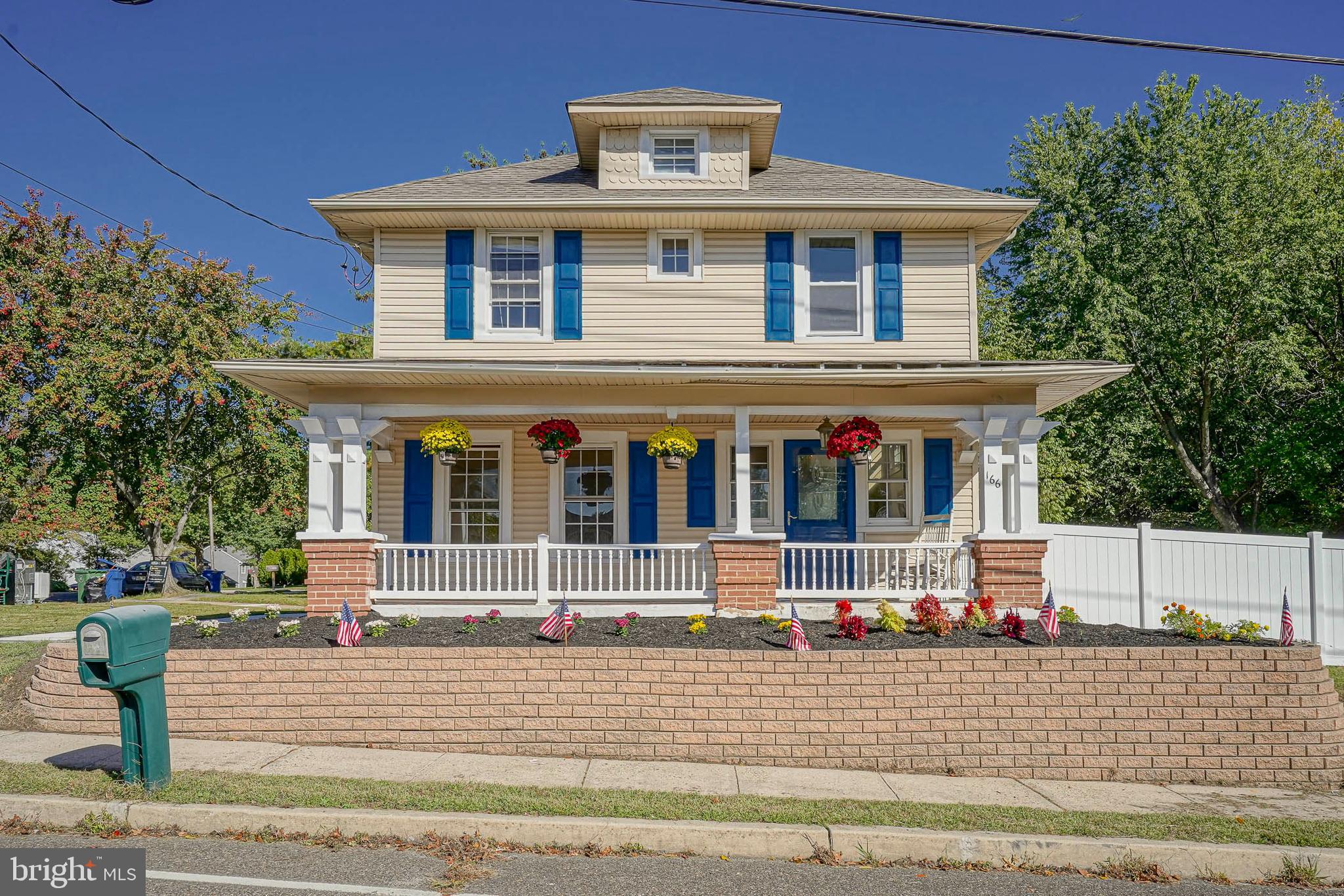 166 East Evesham Road Cherry Hill, NJ 08003 - Photo 1 of 34 front view of a house with a small yard