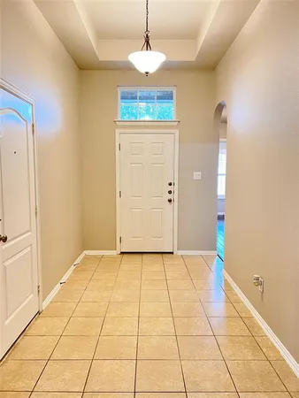 a view of an entryway