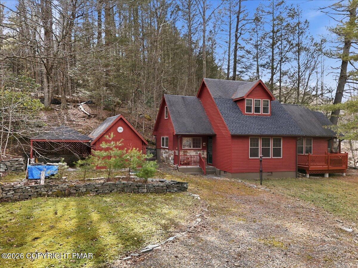 667 Sylvan Cascade Road Henryville, PA 18332 - Photo 2 of 47 04-060_DJI_20260317153949_0037_D