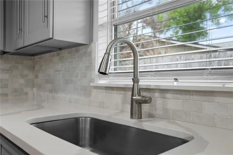 a close view of sink