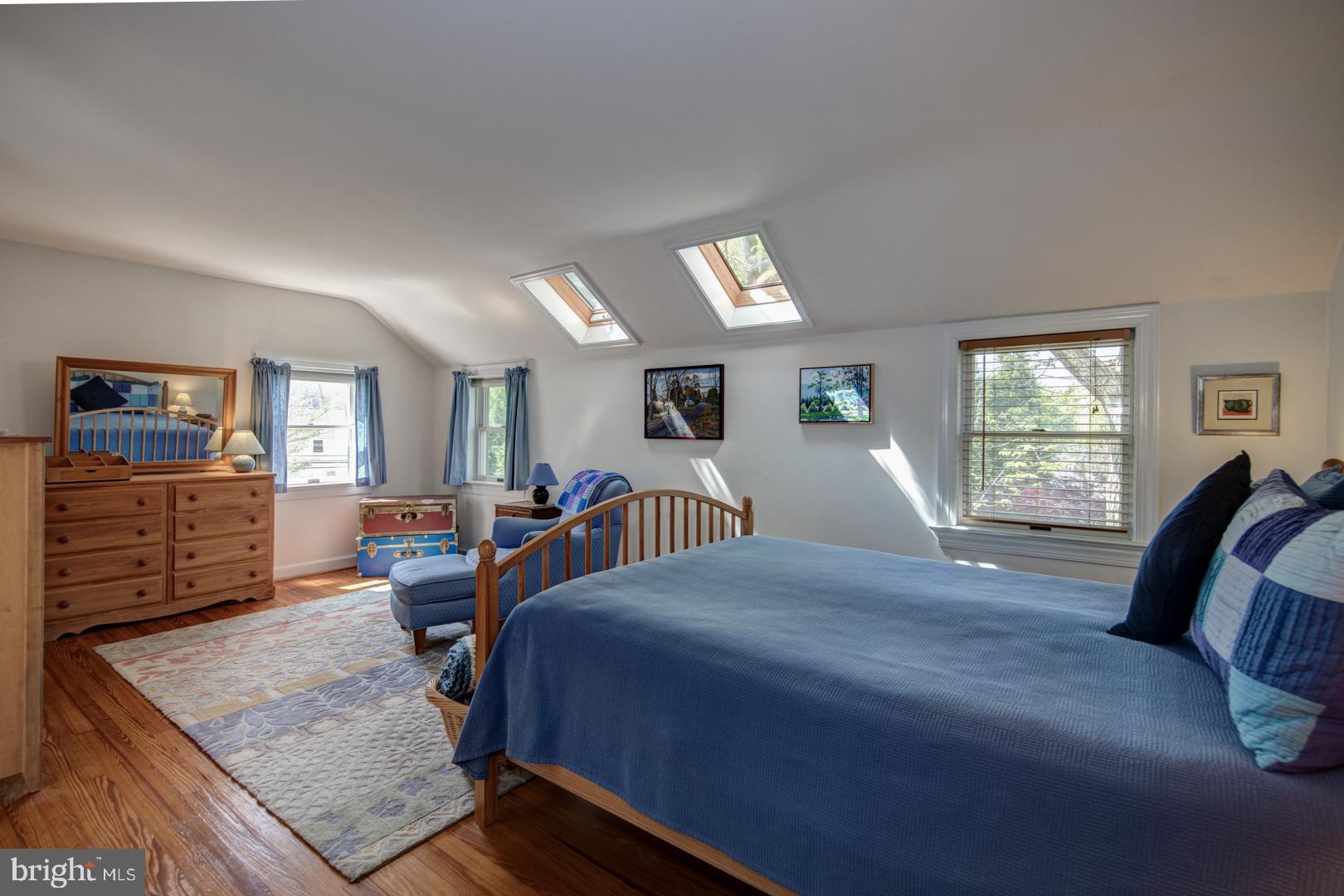 965 Conestoga Road Berwyn, PA 19312 - Photo 20 of 35 Master Bedroom with skylights