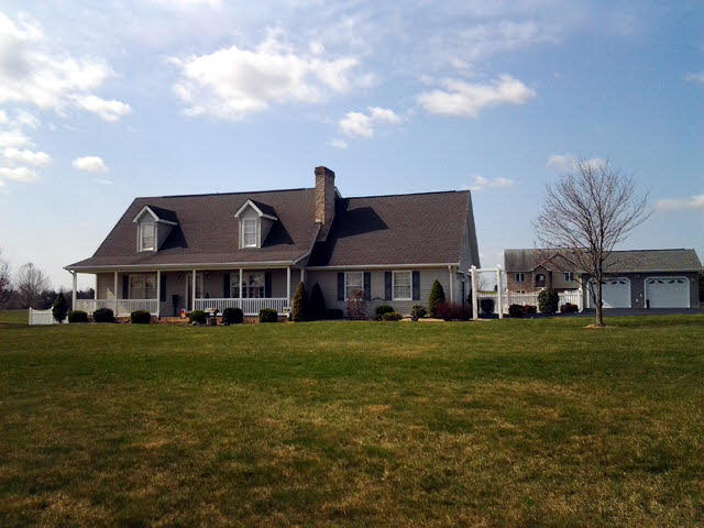 148 Millers Road Bridgewater, VA 22812 - Photo 1 of 20 a front view of a house with a garden