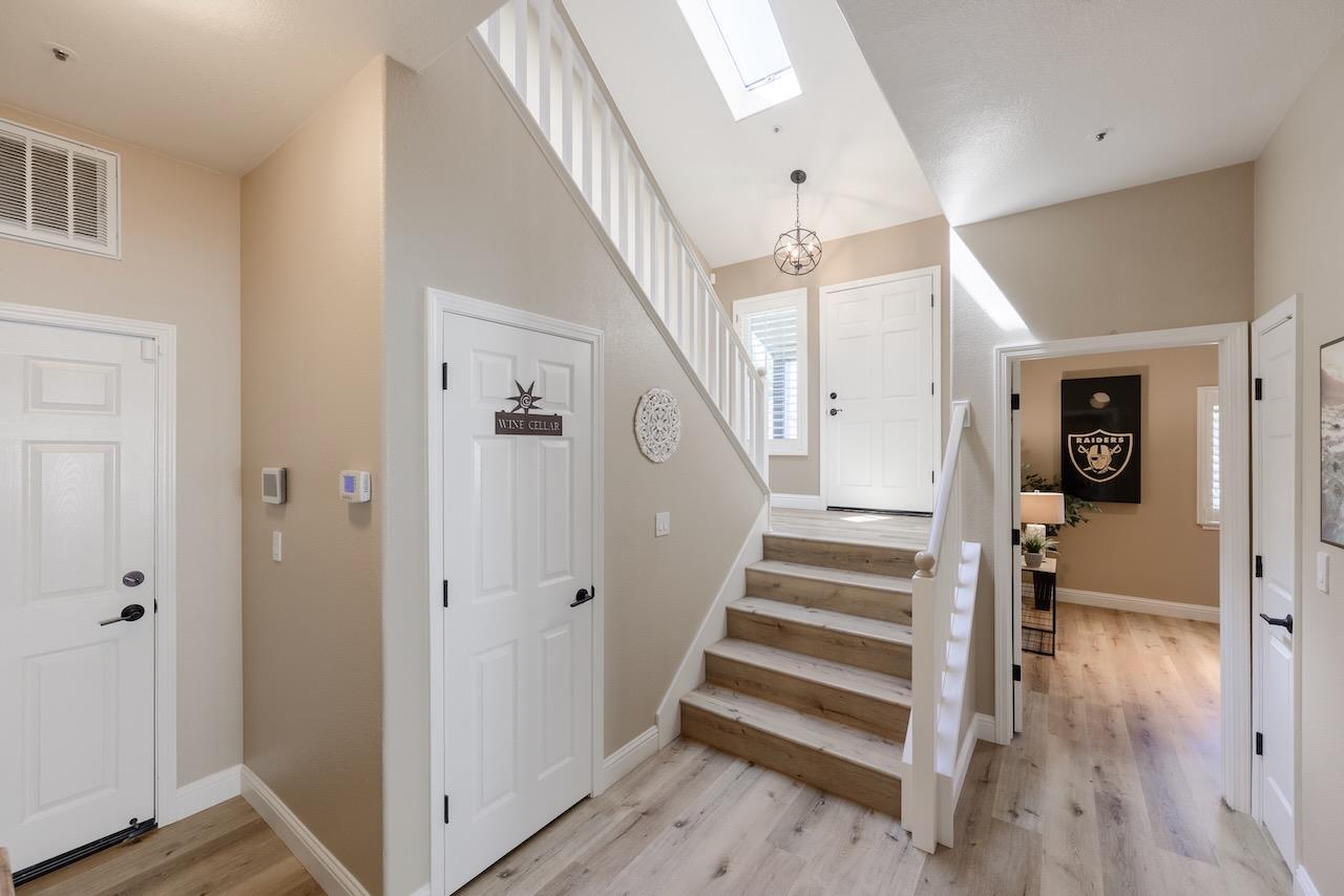 307 Sidesaddle Circle Scotts Valley, CA 95066 - Photo 60 of 116 a view of entryway with wooden floor and stairs