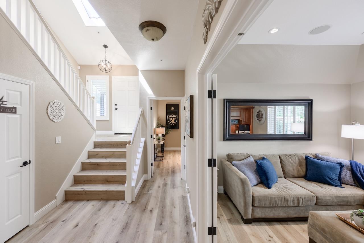 307 Sidesaddle Circle Scotts Valley, CA 95066 - Photo 61 of 116 a living room with furniture and a wooden floor