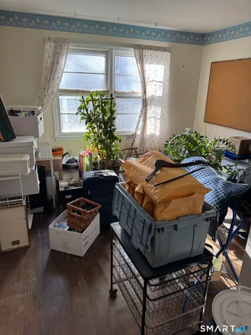 a room with storage and utility