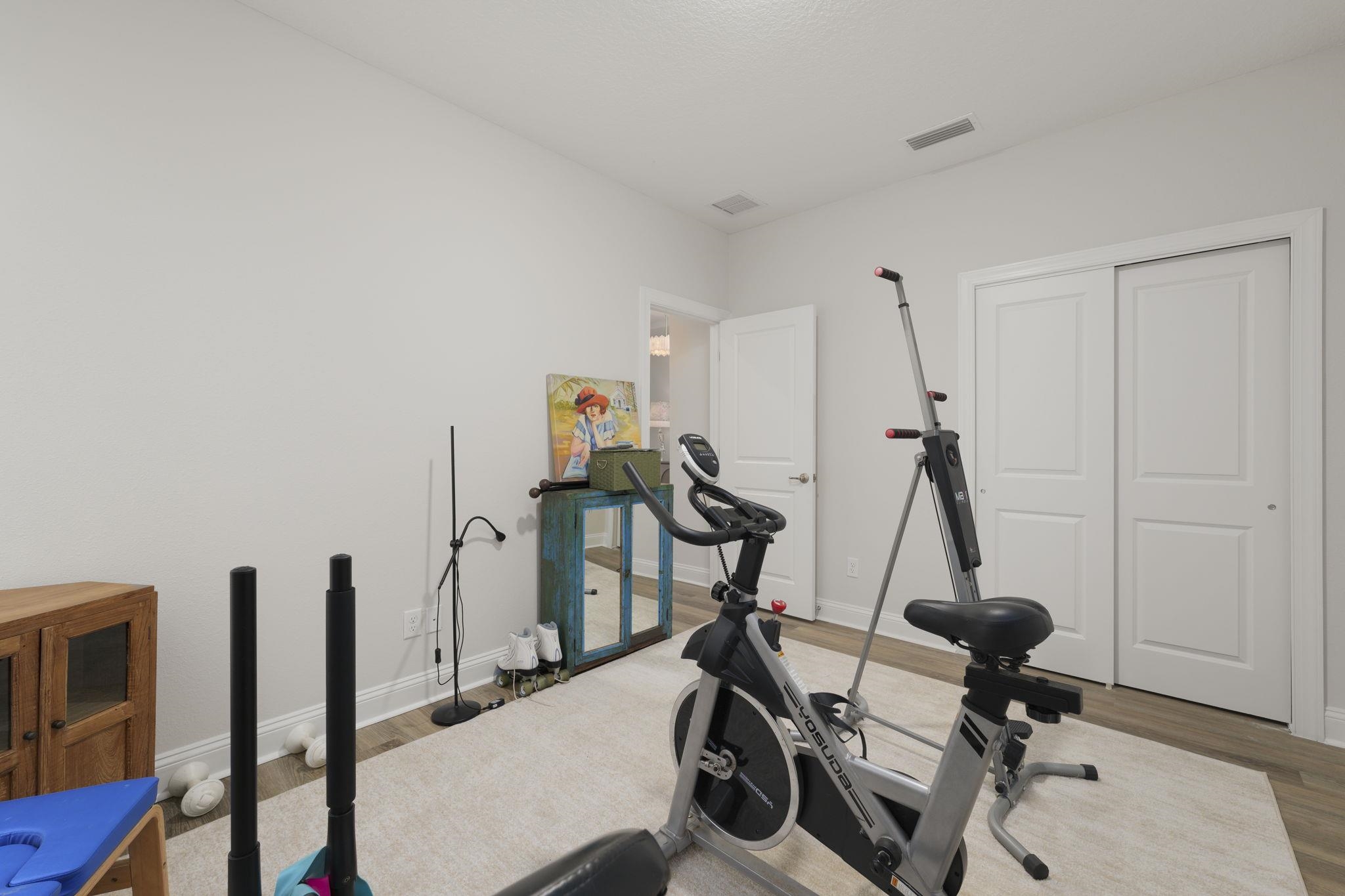 124 Swallow Road St. Augustine, FL 32086 - Photo 10 of 28 a view of a room with gym equipment