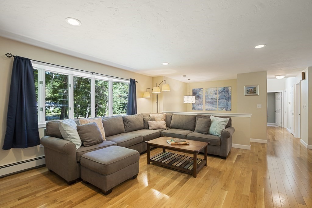 221 Red Acre Road Stow, MA 01775 - Photo 2 of 28 a living room with furniture and a large window