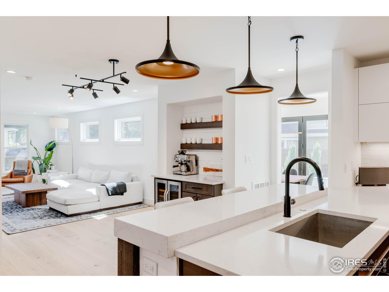 2795 14th Street Boulder, CO 80304 - Photo 2 of 31 Kitchen to Living Room