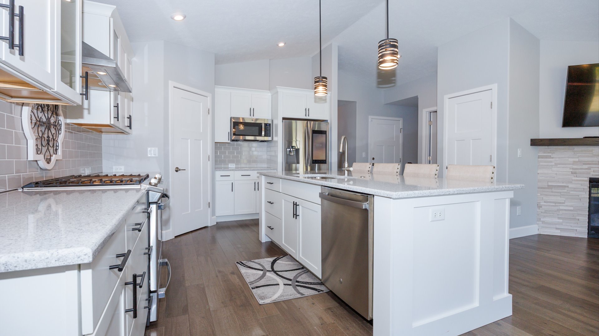 1104 Hershey Road Normal, IL 61761 - Photo 8 of 48 a kitchen with white cabinets and sink