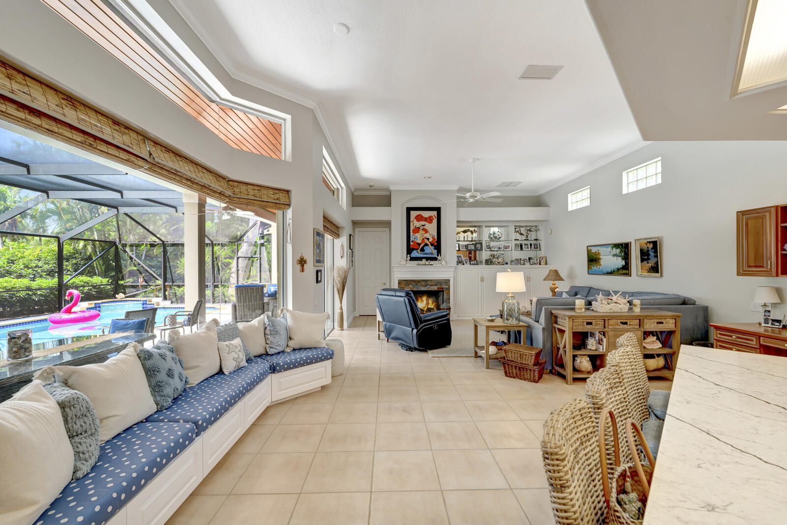 201 Seaside Pathway Vero Beach, FL 32963 - Photo 22 of 53 a living room with furniture a couch and large window