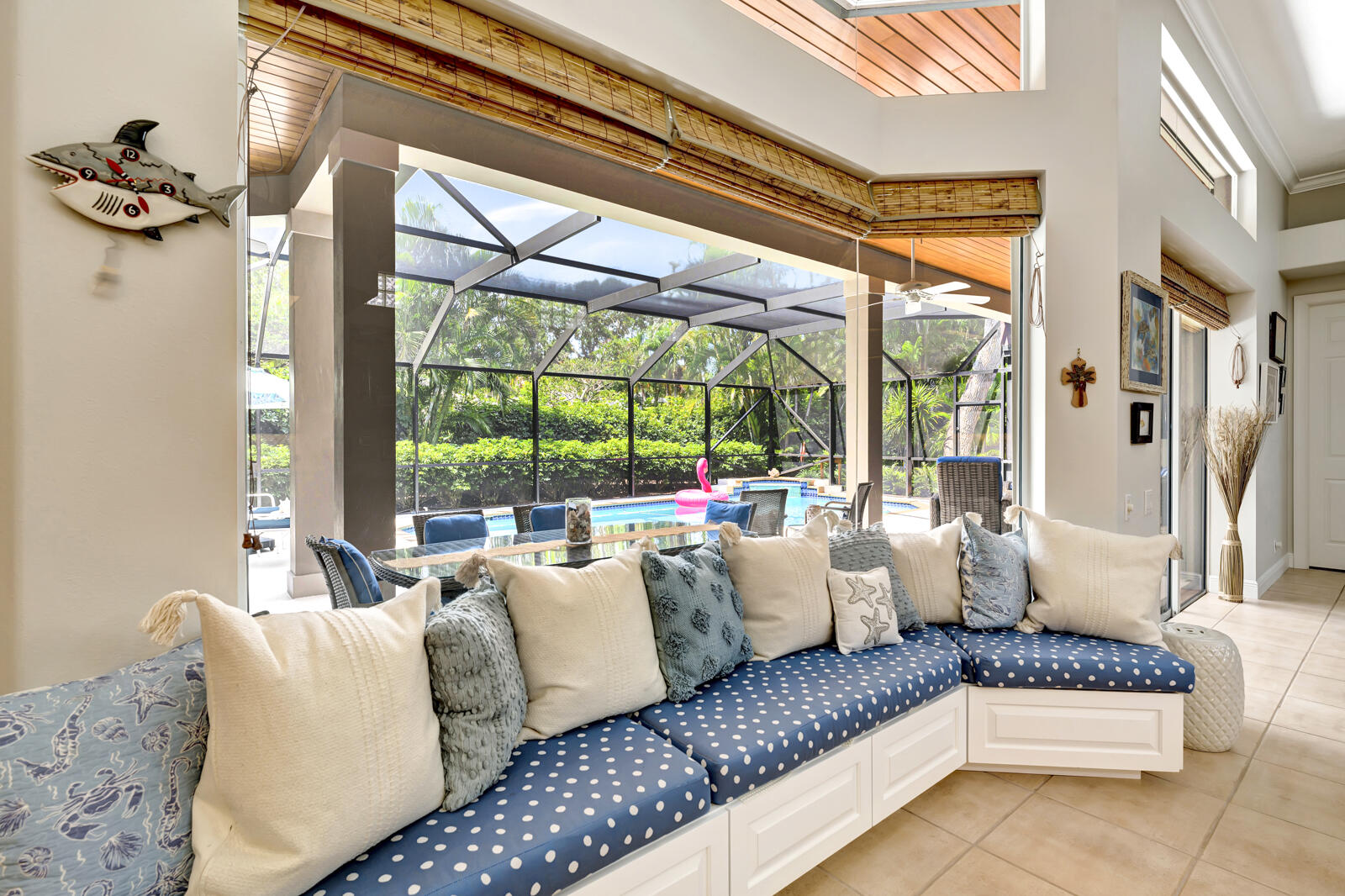 201 Seaside Pathway Vero Beach, FL 32963 - Photo 23 of 53 a living room with furniture and a large window
