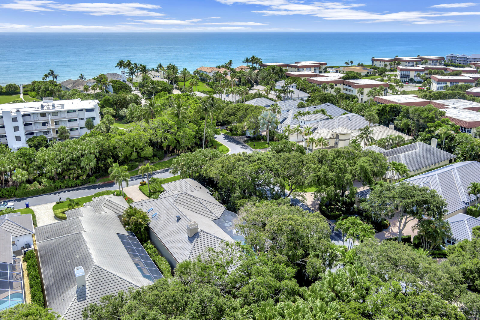 201 Seaside Pathway Vero Beach, FL 32963 - Photo 37 of 53 an aerial view of multiple house with outdoor space and ocean view