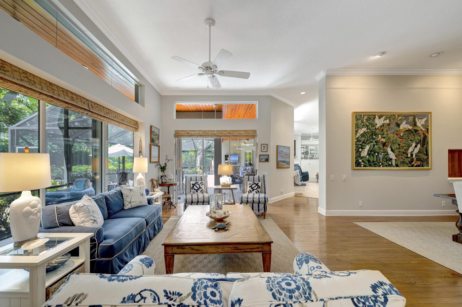 201 Seaside Pathway Vero Beach, FL 32963 - Photo 4 of 53 a living room with furniture and a large window