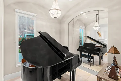 a kitchen with a sink counter top space appliances and cabinets