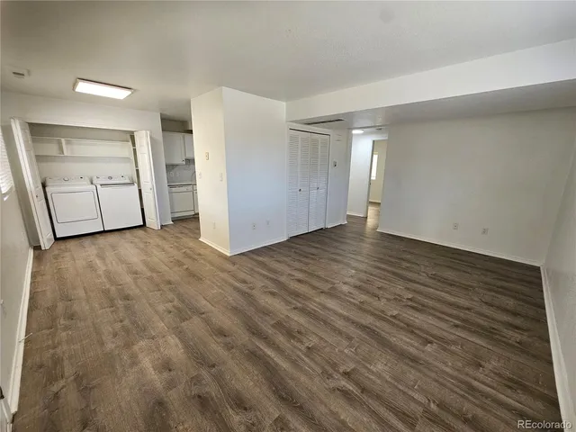 wooden floor in an empty room