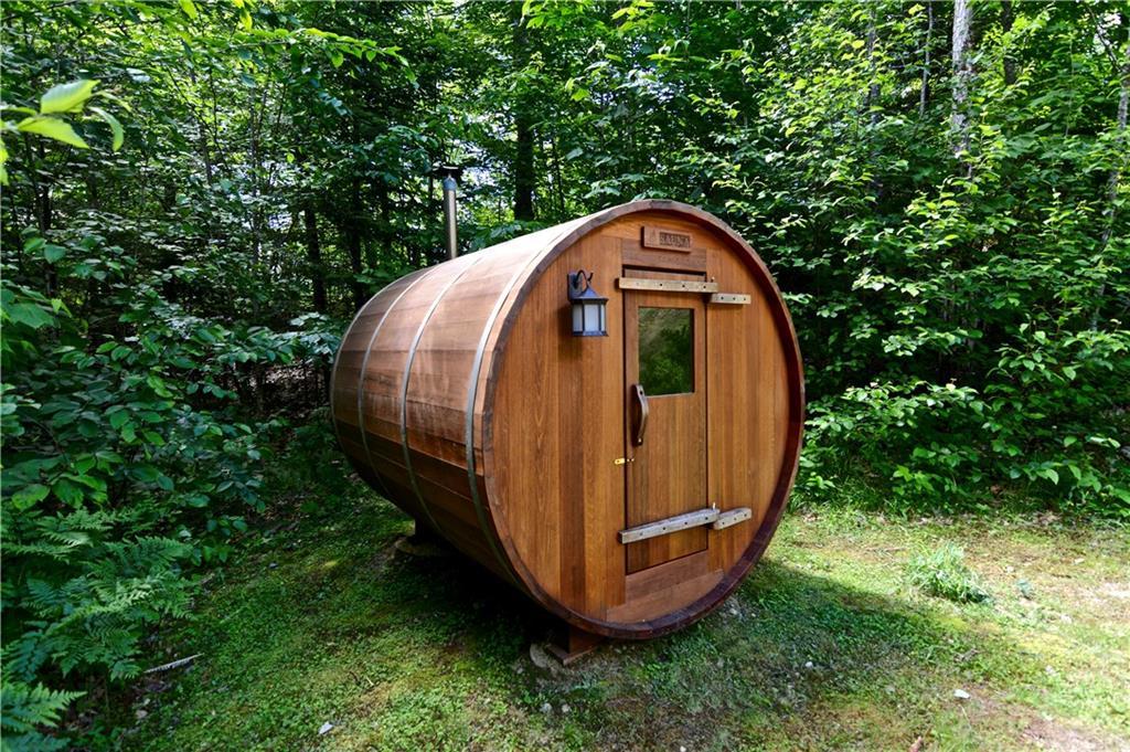 106 Brook Road Bethel, ME 04217 - Photo 31 of 35 Finnish hand crafted barrel sauna...